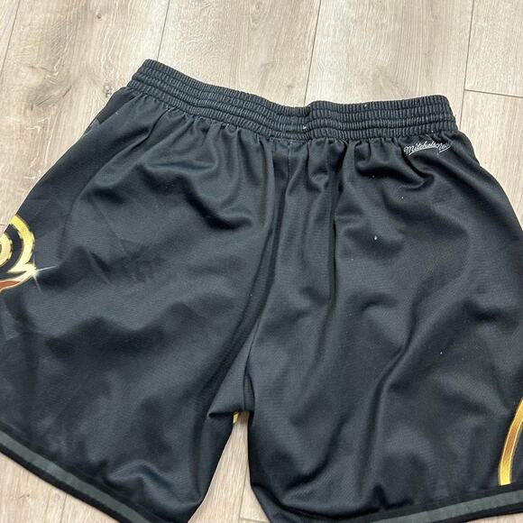 Mitchell & Ness Chicago Bulls Big Font Mesh Basketball Shorts size XXL 2XL B4 - Picture 4 of 5
